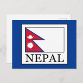Nepal Briefkaart (Voorkant / Achterkant)