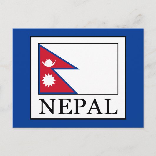 Nepal Briefkaart (Voorkant)
