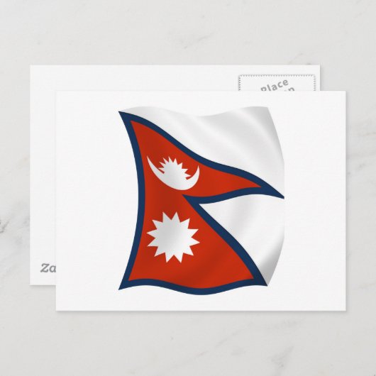 Nepal-Briefkaart Briefkaart (Voorkant / Achterkant)
