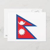Nepal-Briefkaart Briefkaart (Voorkant / Achterkant)