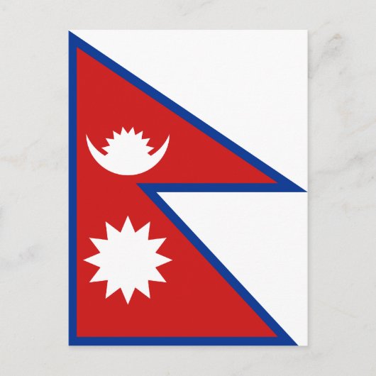 Nepal-Briefkaart Briefkaart (Voorkant)