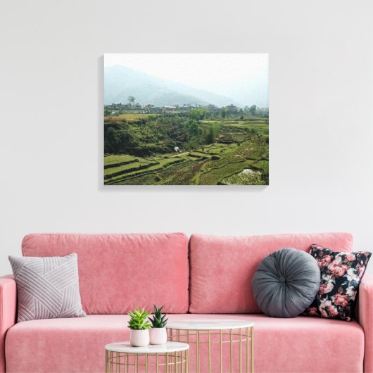 Nepal Canvas Afdruk (Insitu (Woonkamer))