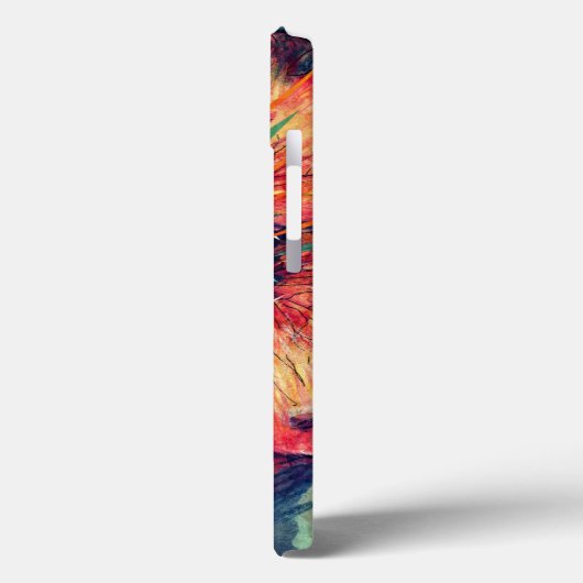 Nepal Cinquefoil Flower Eye & Name Case-Mate iPhone Case (Achterkant / Links)