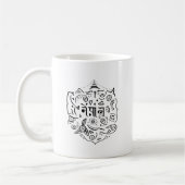 Nepal Doodle Koffiemok (Links)