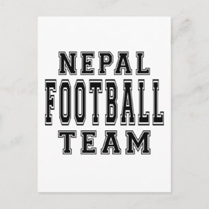 Nepal Football team Briefkaart