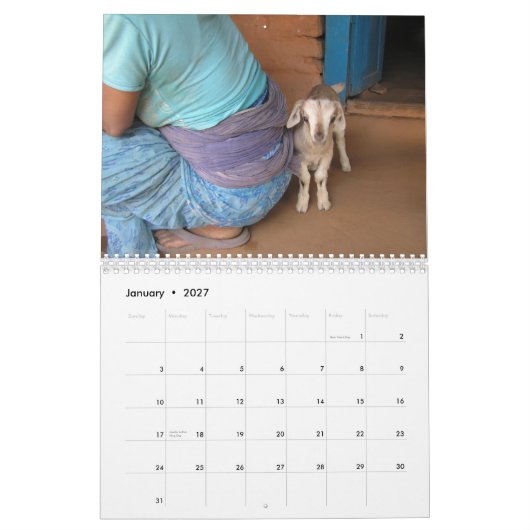 Nepal Foto Agenda 2015 Kalender (Jan 2027)
