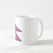 Nepal (geschreven in Sanskrit) Mok koffie (Voorkant rechts)