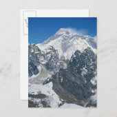 Nepal, Himalaya, uitzicht van de Mount Everest uit Briefkaart (Voorkant / Achterkant)