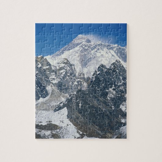 Nepal, Himalaya, uitzicht van de Mount Everest uit Legpuzzel (Verticaal)
