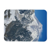 Nepal, Himalaya, uitzicht van de Mount Everest uit Magneet (Horizontaal)