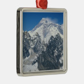 Nepal, Himalaya, uitzicht van de Mount Everest uit Metalen Ornament (Rechts)