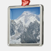 Nepal, Himalaya, uitzicht van de Mount Everest uit Metalen Ornament (Links)