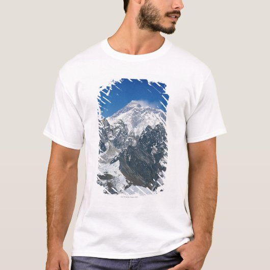 Nepal, Himalaya, uitzicht van de Mount Everest uit T-shirt (Voorkant)