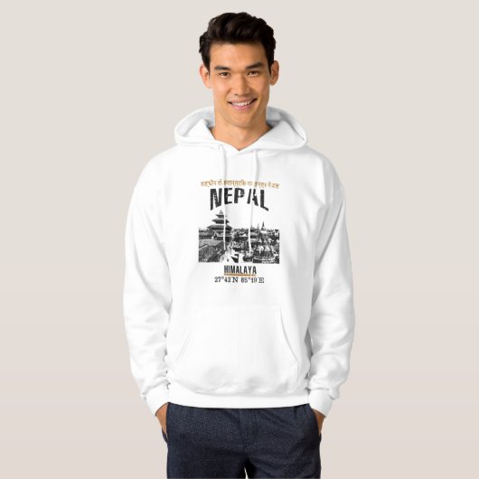 Nepal Hoodie (Voorkant volledig)