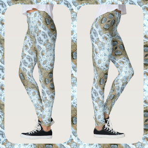 Nepal kant natuur geïnspireerd leggings