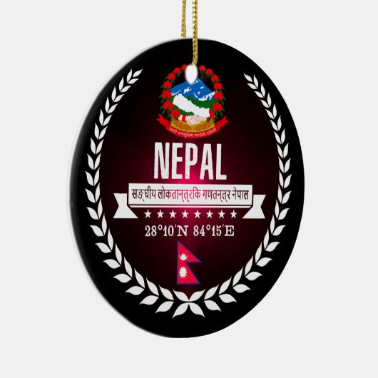 Nepal Keramisch Ornament (Rechts)