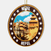 Nepal Keramisch Ornament (Links)