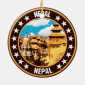 Nepal Keramisch Ornament (Achterkant)