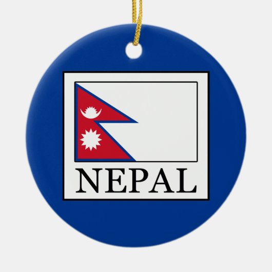 Nepal Keramisch Ornament (Voorkant)
