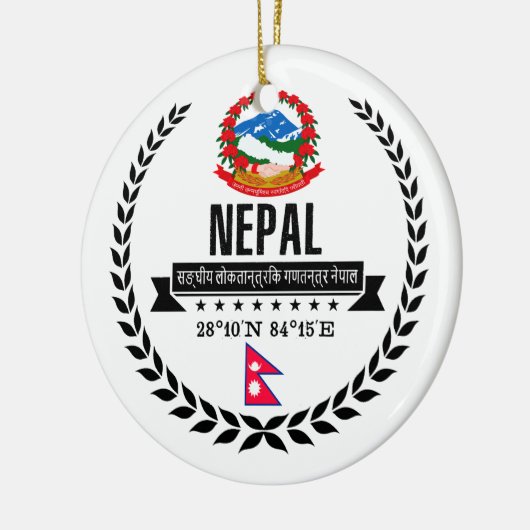 Nepal Keramisch Ornament (Links)