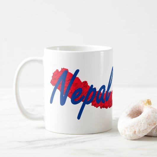 Nepal Koffiemok (Met donut)