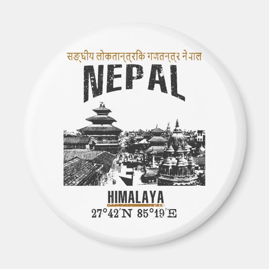 Nepal Magneet (Voorkant)