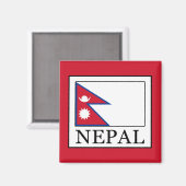 Nepal Magneet (Voorkant / Achterkant)