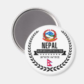 Nepal Magneet (Voorkant / Achterkant)