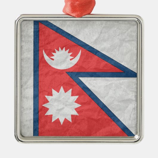 Nepal Metalen Ornament (Voorkant)