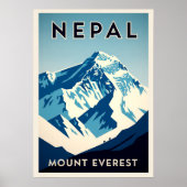 Nepal Mount Everest V04 Poster (Voorkant)