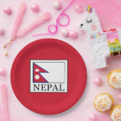 Nepal Papieren Bordje (Feest)