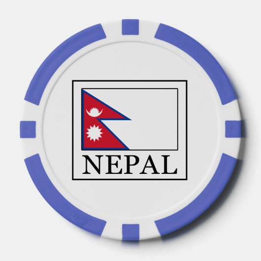 Nepal Poker Chips (Voorkant)
