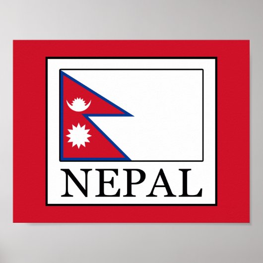 Nepal Poster (Voorkant)