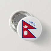 nepal ronde button 3,2 cm (Voorkant /achterkant)