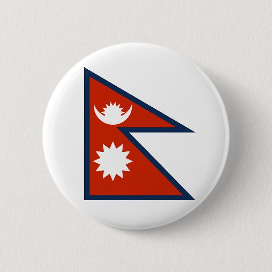 Nepal Ronde Button 5,7 Cm (Voorkant)