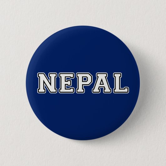 Nepal Ronde Button 5,7 Cm (Voorkant)