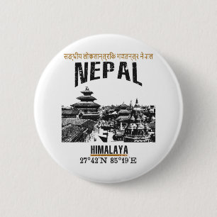 Nepal Ronde Button 5,7 Cm