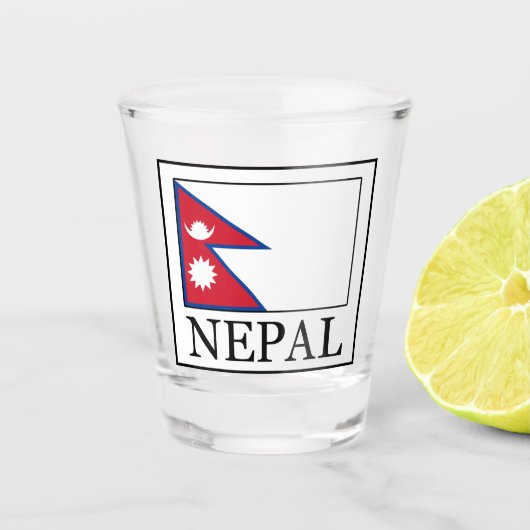 Nepal Shot Glas (Voorkant)