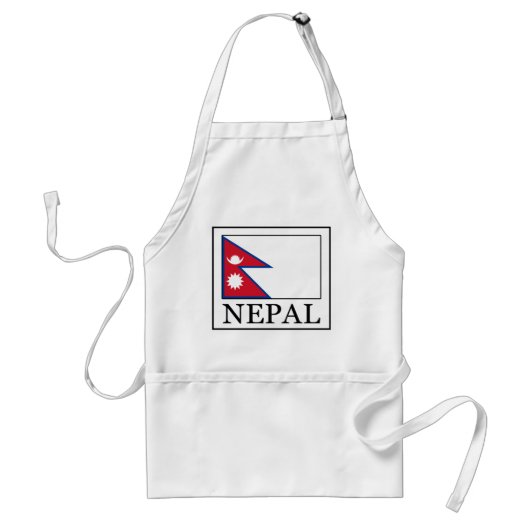 Nepal Standaard Schort (Voorkant)