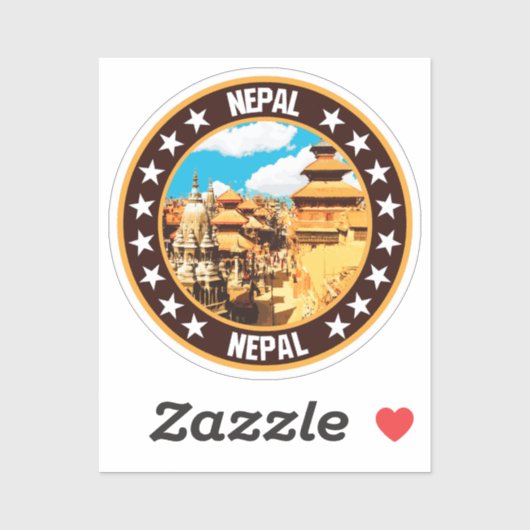 Nepal Sticker (Vel)