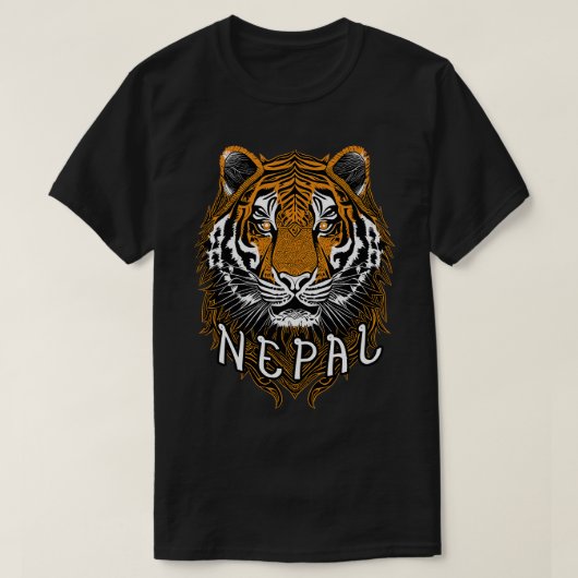 Nepal Tijger T-shirt (Design voorkant)