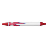 Nepal vlag blauwe inkt pen (Voorkant)