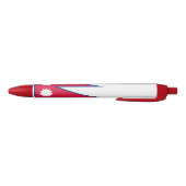 Nepal vlag blauwe inkt pen (Bodem)