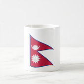 Nepal vlag koffiemok (Center)