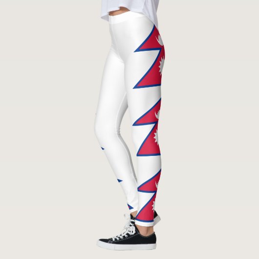 Nepal vlag leggings (Links)