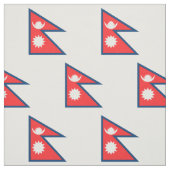 Nepal vlag stof (Swatch)