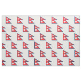 Nepal vlag stof (Fat Quarter)