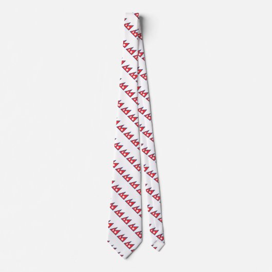 Nepal vlag stropdas (Voorkant)