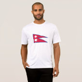 Nepal vlag t-shirt (Voorkant volledig)