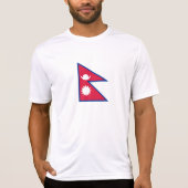 Nepal vlag t-shirt (Voorkant)
